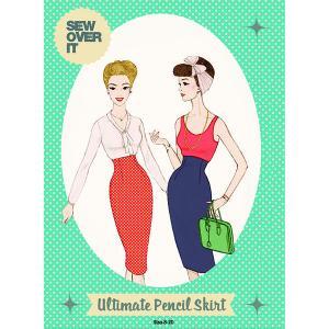 ultimate pencil skirt pattern product photo