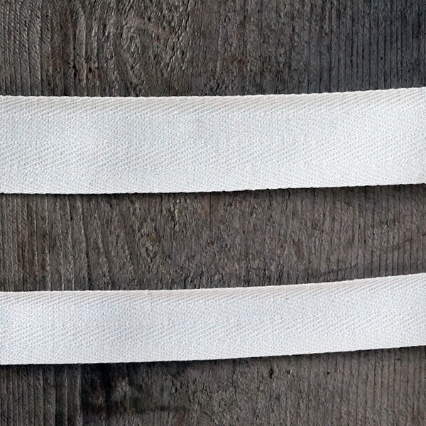 5 Yards Cotton Twill Tape, natural - Sew Vintagely