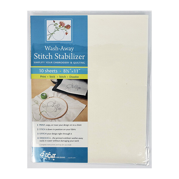 wash away stitch stabilizer product photo