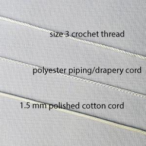 Find The Right Size Piping Cord - Sew Vintagely