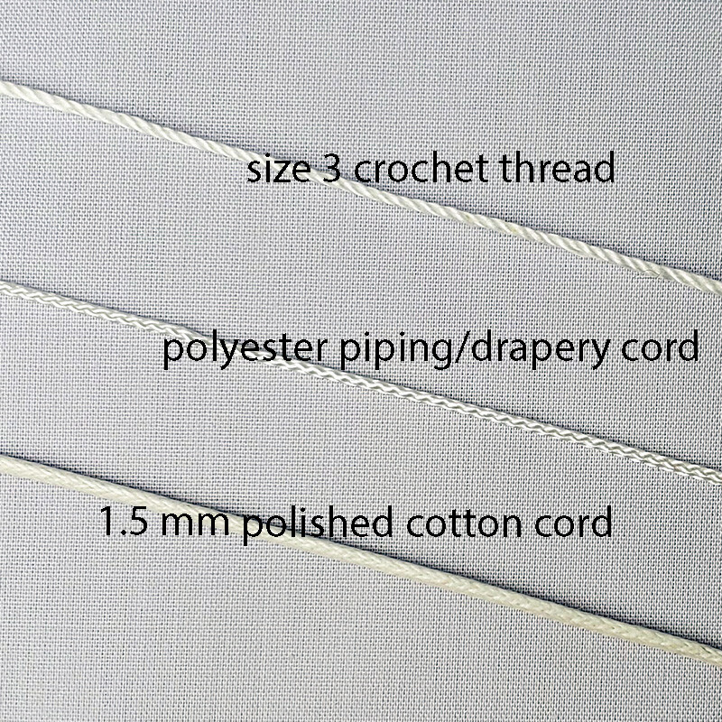 Find the Right Size Piping Cord - Sew Vintagely