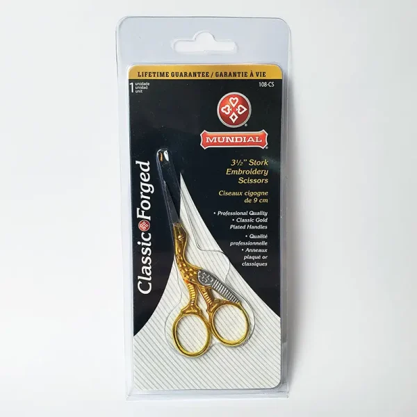 Mundial Stork Embroidery Scissors