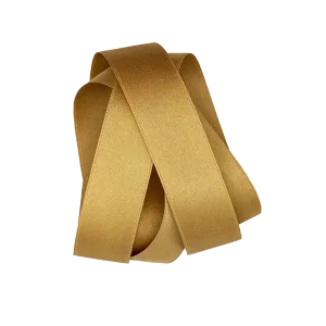 gold silk satin ribbon