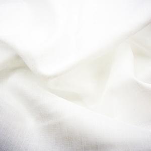 white silky voile fabric product photo
