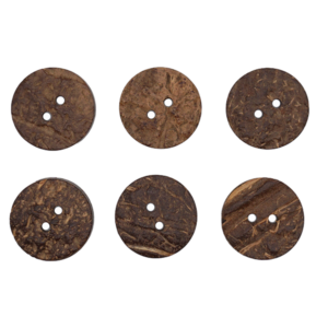 textured coconut buttons product photo
