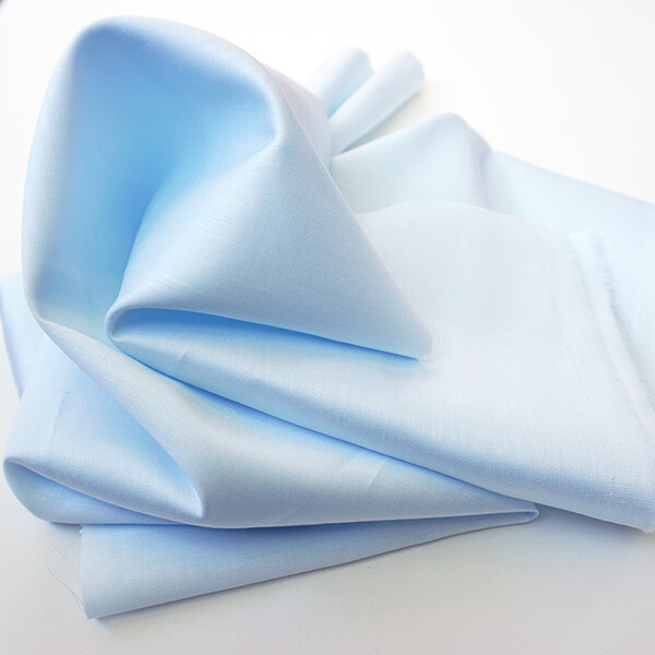 Blue Satin Fabric 