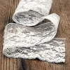 wide white lace edging product photo