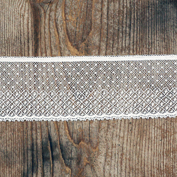 white insertion lace product photo