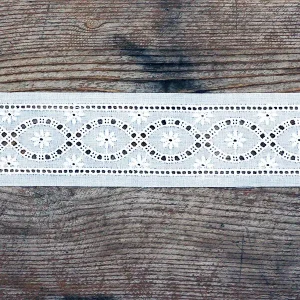 white swiss cotton lace