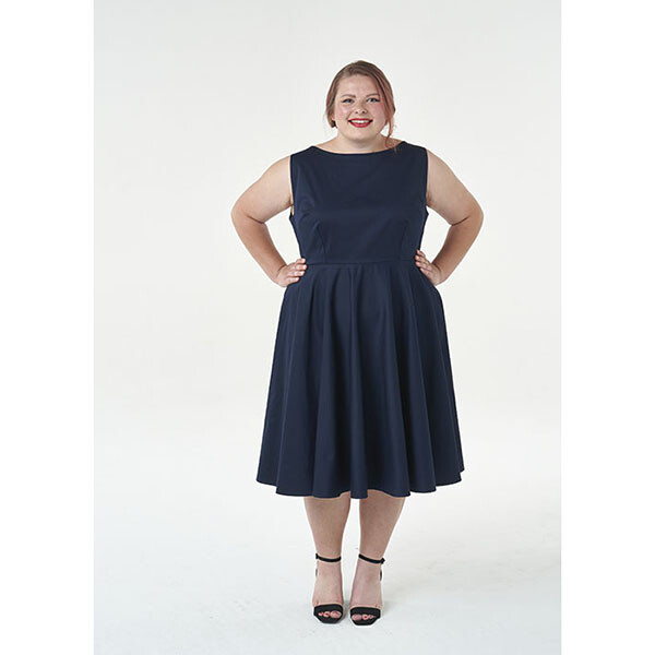 Betty Dress - sizes 18 - 30 - Sew Vintagely