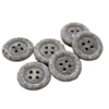recycled cotton buttons product photo